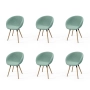 Krzesło KR-502 Ruby Kolory Tkanina Abriamo 10 Boucle Design Italia 2025-2030